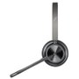 Poly Voyager 4320 UC Wireless Headset con Soporte de Carga, USB-A, Negro